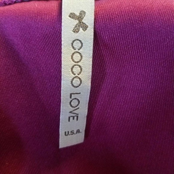 Coco Love Magenta Spaghetti Strap Dress - Picture 5 of 7